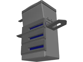 Copier Xerox 3D Model preview