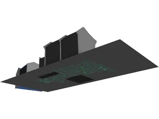 Old Town 3D Model preview