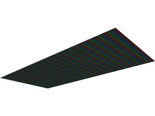 LCD Filters 3D Model preview