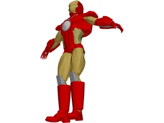 Iron Man 3D Model preview