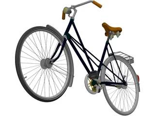 Bicycle 3D Model preview