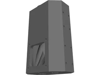 Twin Screw Supercharger 3D Model preview