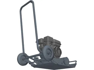 Vibrating Plate 3D Model preview