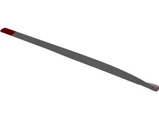 Wind Turbine Blade 3D Model preview