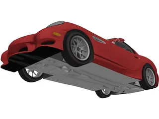 Panoz Esperante 3D Model preview
