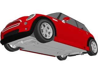 Mini Cooper S 3D Model preview