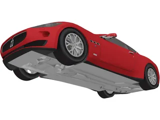 Maserati Granturismo 3D Model preview