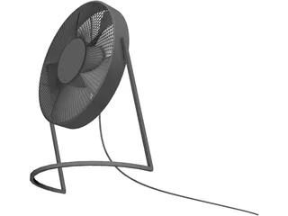 Fan 3D Model preview