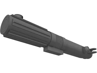 Star Wars Anakin Lightsaber 3D Model preview