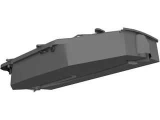 Ford Focus Engine (1998) 3D Model preview