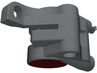 Hayes Disk Brake Caliper 3D Model preview