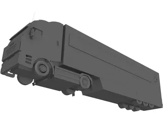 Iveco Stralis 3D Model preview
