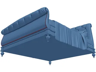 Bed 3D Model preview