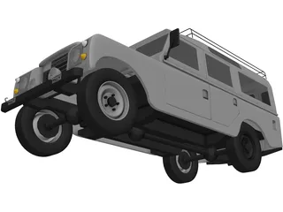 Range Rover 109 3D Model preview