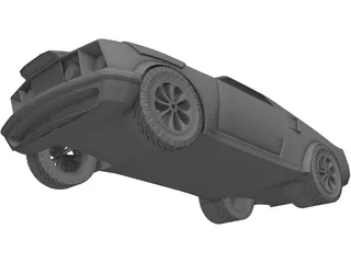 Ford Mustang Eliminator (1969) 3D Model preview