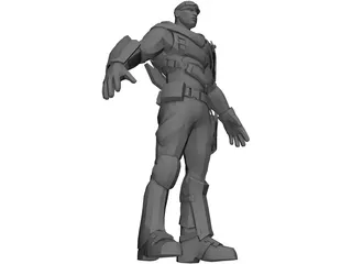Roland 3D Model preview