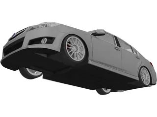 Subaru Legacy (2010) 3D Model preview