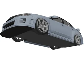 Subaru Impreza WRX STI (2011) 3D Model preview