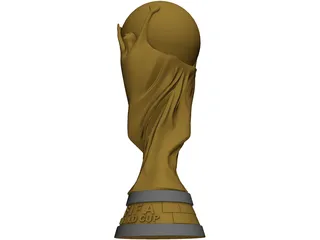 FIFA World Cup Trophy 3D Model preview