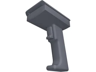 Barcode Scanner 3D Model preview