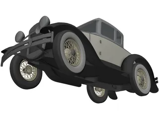 Ford A 3D Model preview