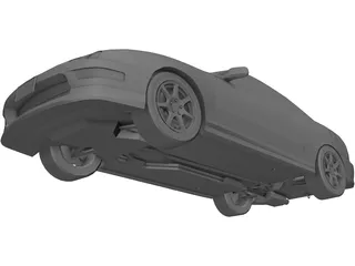 Honda Integra Type R 3D Model preview