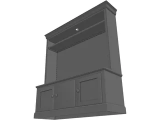 TV Cabinet 3D Model preview