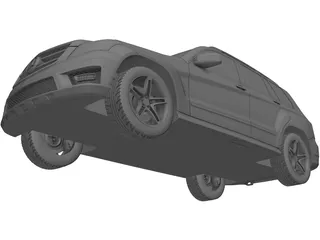 Mercedes-Benz GLK 220 CDI 4MATIC BlueEFFICIENCY 3D Model preview