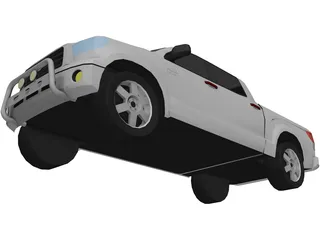 Toyota Hilux SRV 3D Model preview