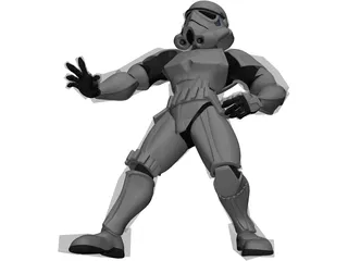 Star Wars Stormtrooper 3D Model preview