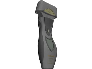 Panasonic ES8176 Shaver 3D Model preview