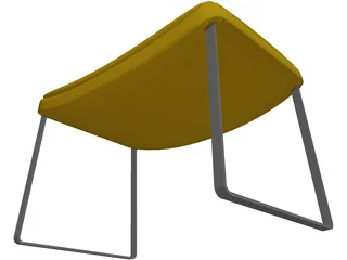 Chairs Italian Metropolitan 3D Model preview