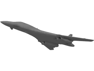 Rockwell B-1B Lancer 3D Model preview