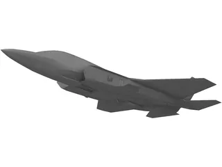 Lockheed Martin JSF F-35 3D Model preview