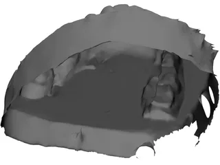 Teeth Stamp 3D Model preview