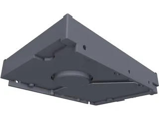 Seagate HDD 3D Model preview