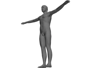 Man 3D Model preview