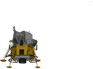 Apollo Lunar Module 3D Model preview
