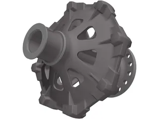 Traction Sheave 3D Model preview
