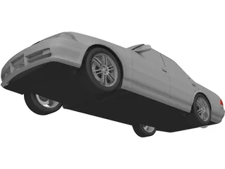 Toyota Mark II (X81) 3D Model preview