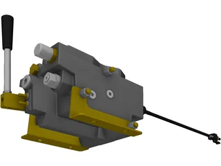 Spool Valve 12 Volt 3D Model preview