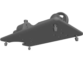 Stirling Engine 3D Model preview