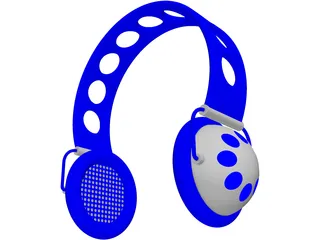 Headphones 3D Model preview