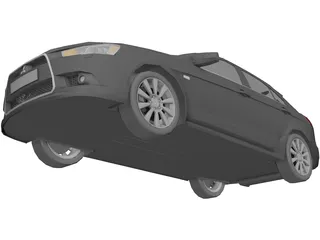 Mitsubishi Lancer Sportback (2009) 3D Model preview