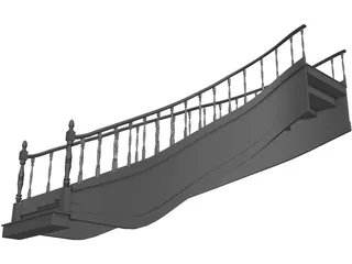 Staircase 3D Model preview