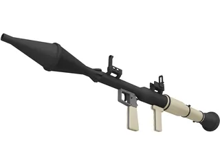 RPG-7 3D Model preview