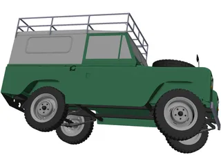 Land Rover 3D Model preview