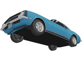 Chevrolet Camaro SS (1967) 3D Model preview