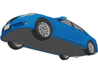 Toyota Mark X 3D Model preview