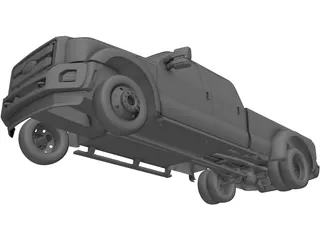 Ford F-550 Super Duty 3D Model preview